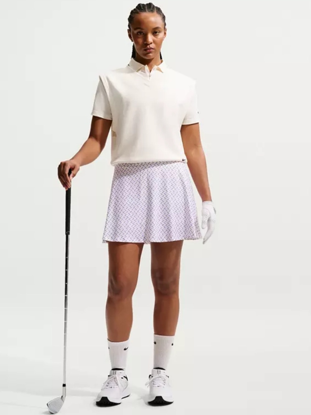 NWT NIKE Dri-Fit Victory Flouncy Golf Tennis Skort Size S